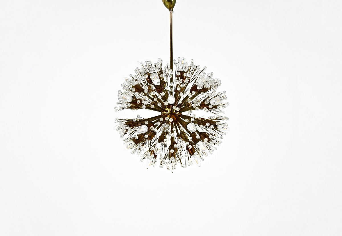 Chandelier By Emil Stejnar For Rupert Nikoll, 1950s-photo-1
