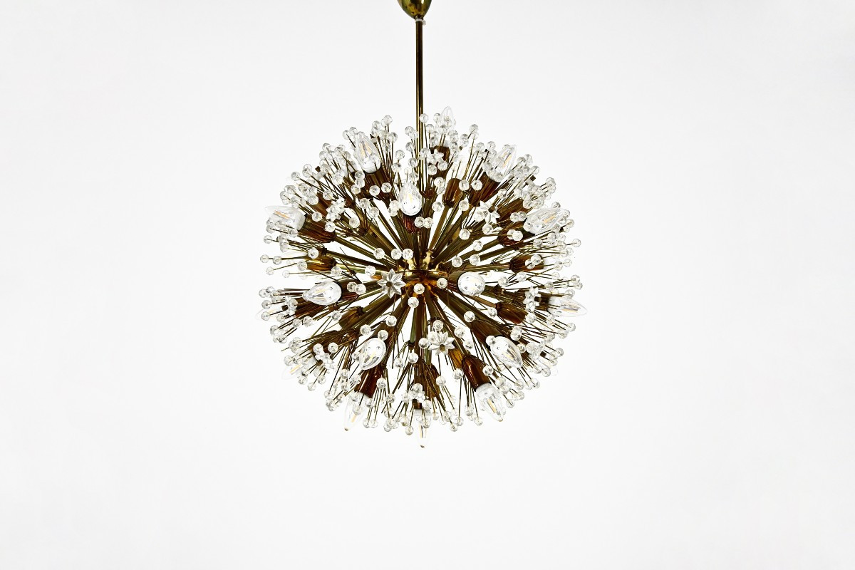 Chandelier By Emil Stejnar For Rupert Nikoll, 1950s