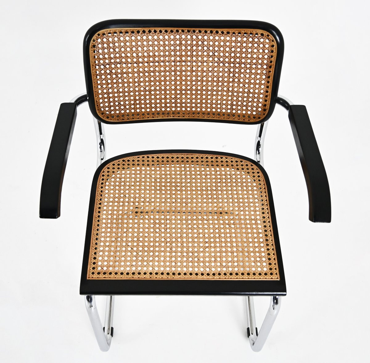Set de 6 Chaises de salle à manger Style B32 par Marcel Breuer-photo-5