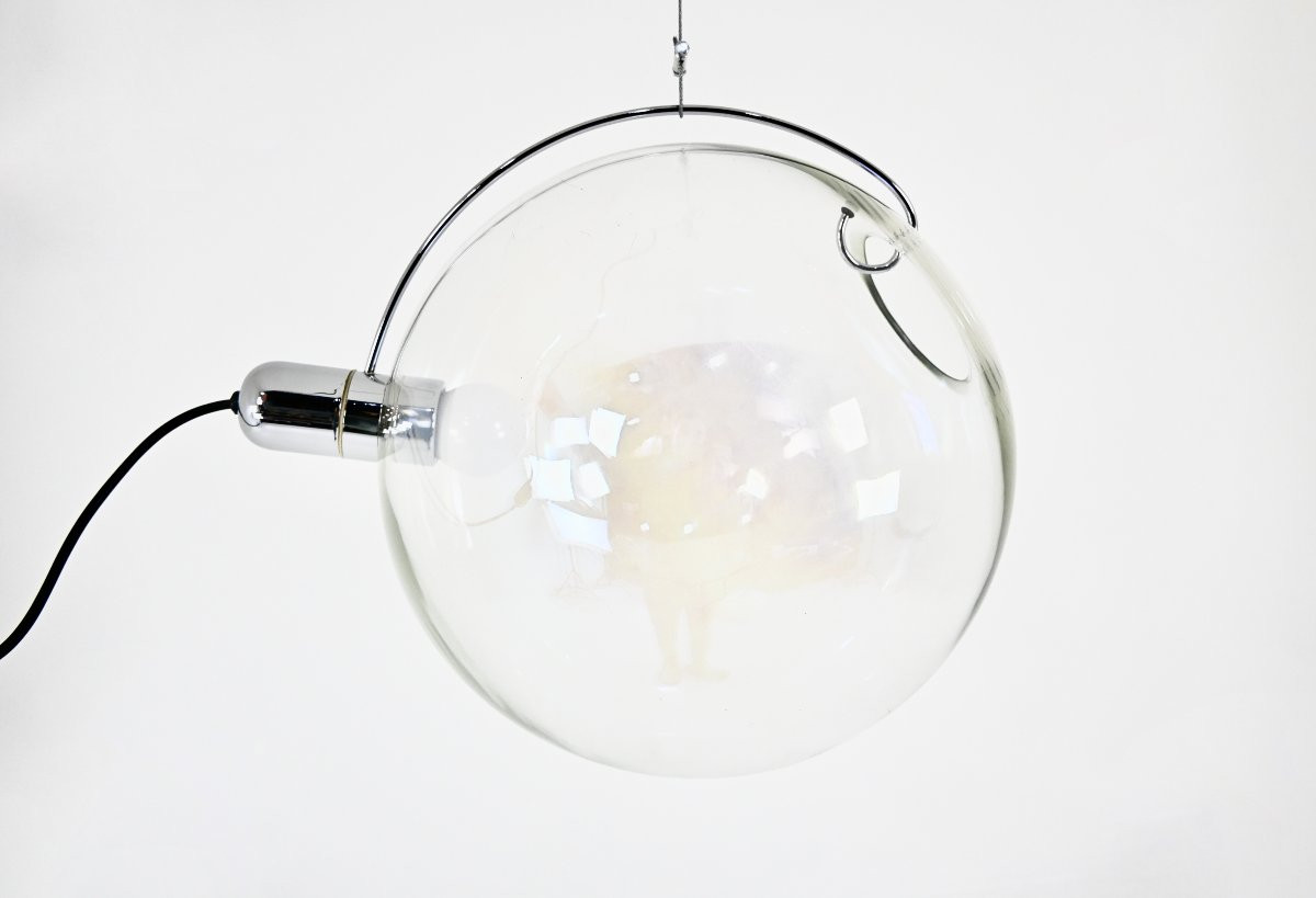 "Sona" Suspension de Carlo Nason pour Lumenform, 1970S-photo-3