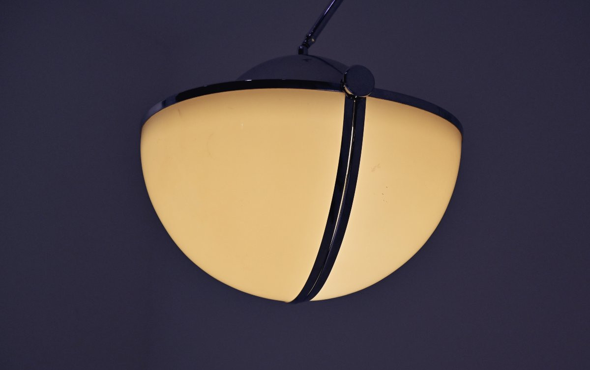 "pac-man" Arco Floor Lamp By Superstudio For Poltronova, 1970s-photo-2