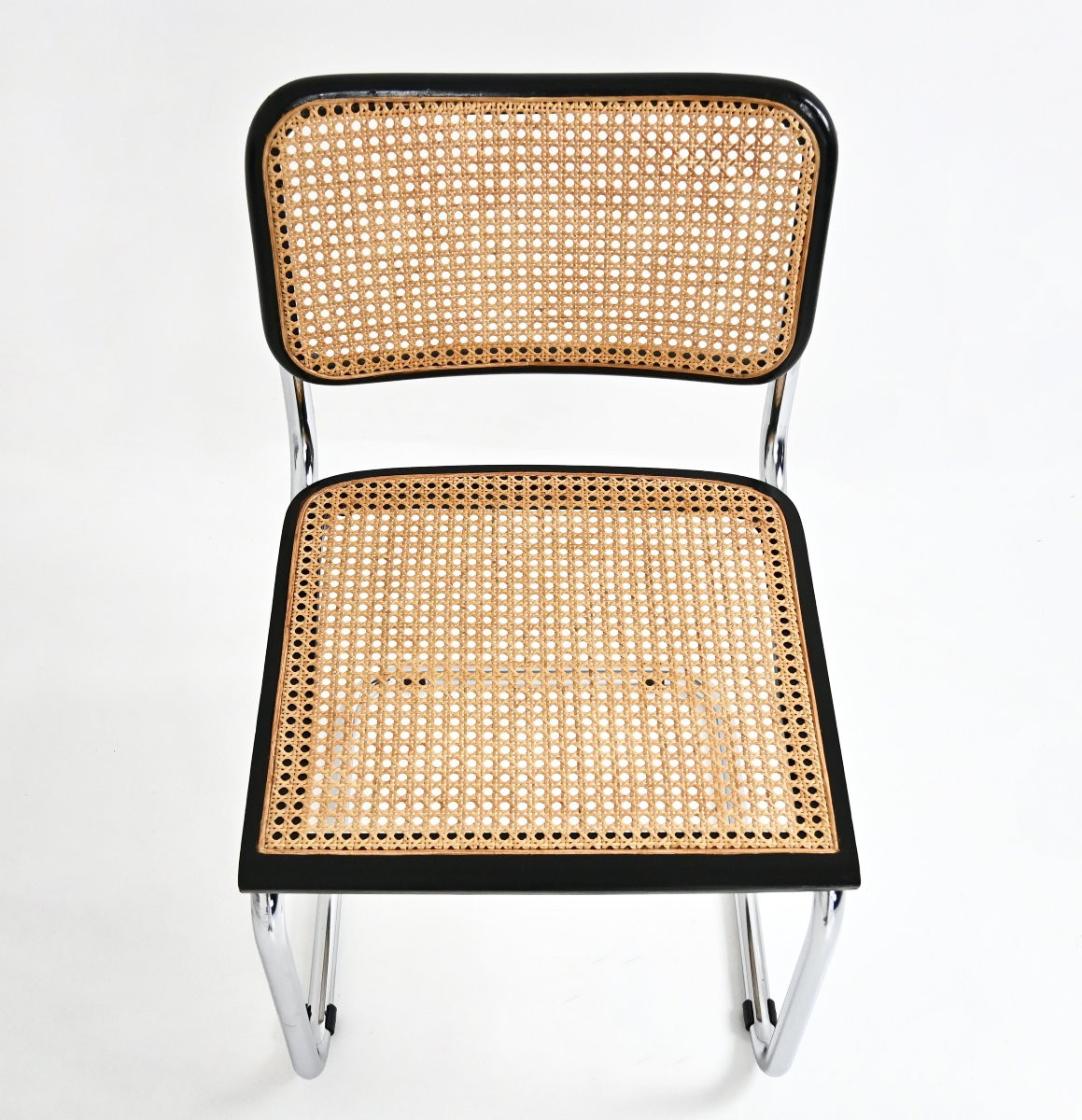 Set Of 6 B32 Style Dining Chairs By Marcel Breuer, -photo-4