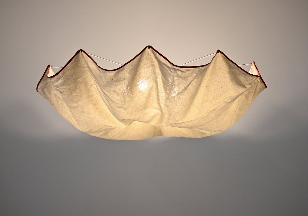 "celestia" Ceiling Light By Tobia Scarpa For Flos, 1980s-photo-4
