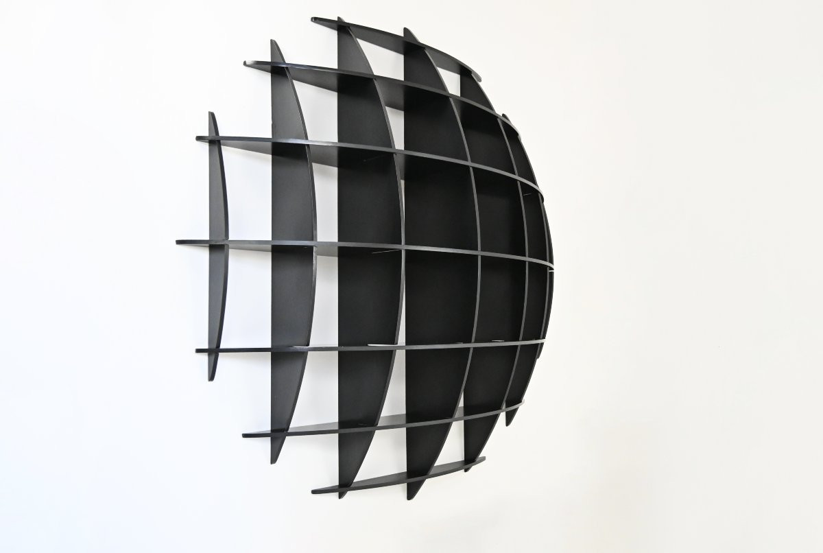 Bibliothèque Tyco par Manfredo Massironi pour Nikol International, 1970-photo-2