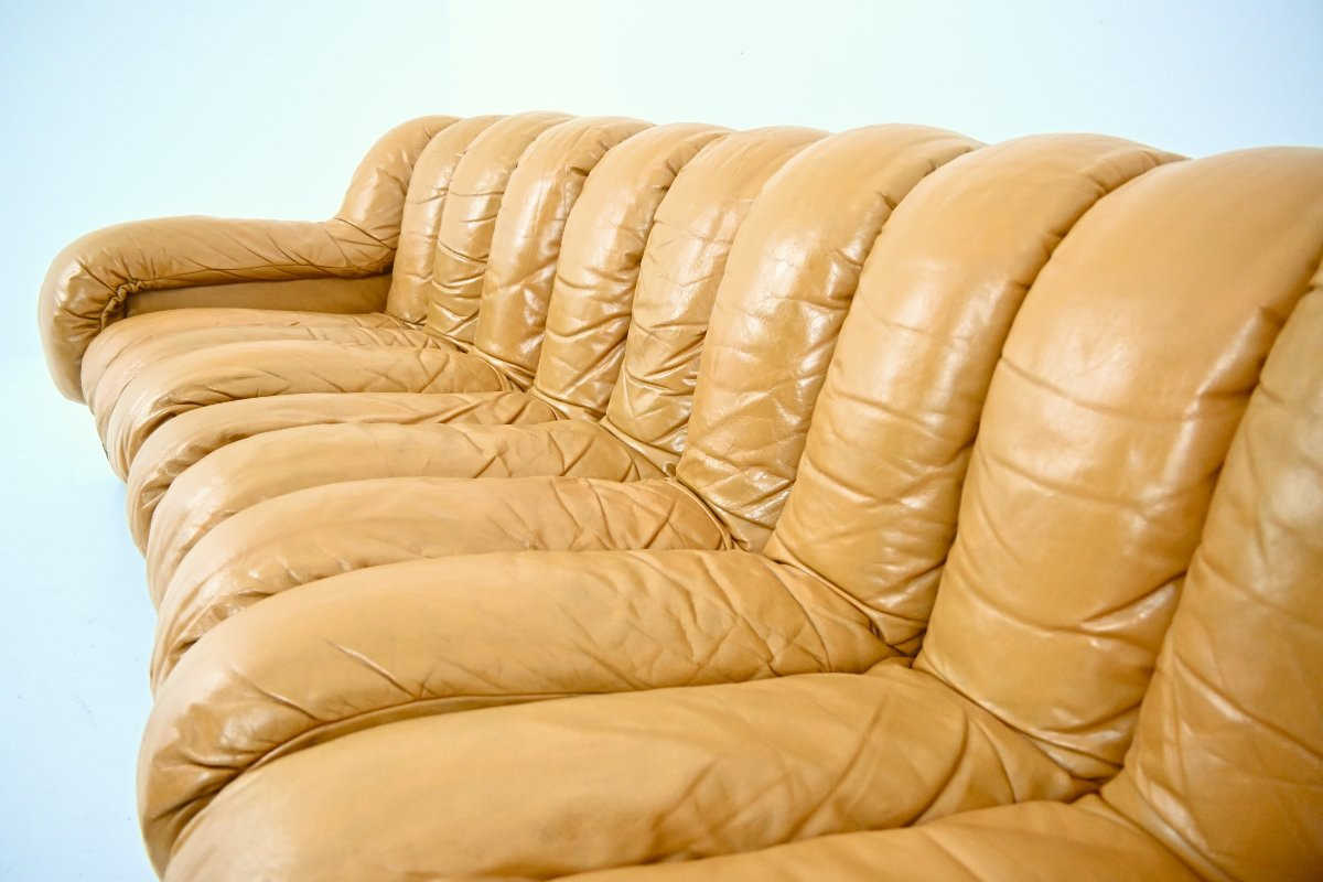 Canapé modulable DS-600 par Berger, Peduzzi, Vogt & Ulrich pour De Sede, 1970s-photo-4
