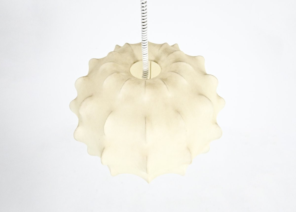Suspension Cocoon par Achille & Pier Giacomo Castiglioni pour Flos, années 1960-photo-5