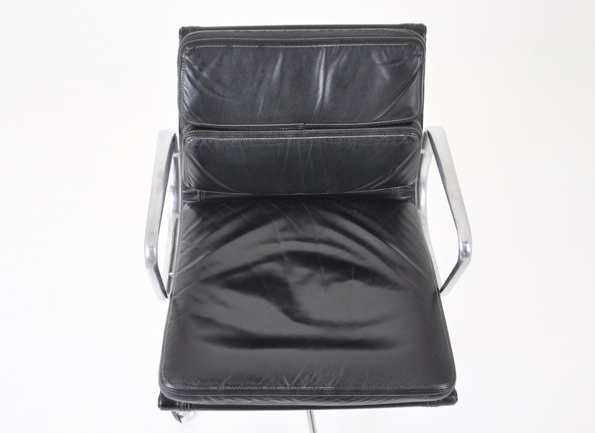 Fauteuil de bureau par Charles et Ray Eames pour Icf, années 1970-photo-4