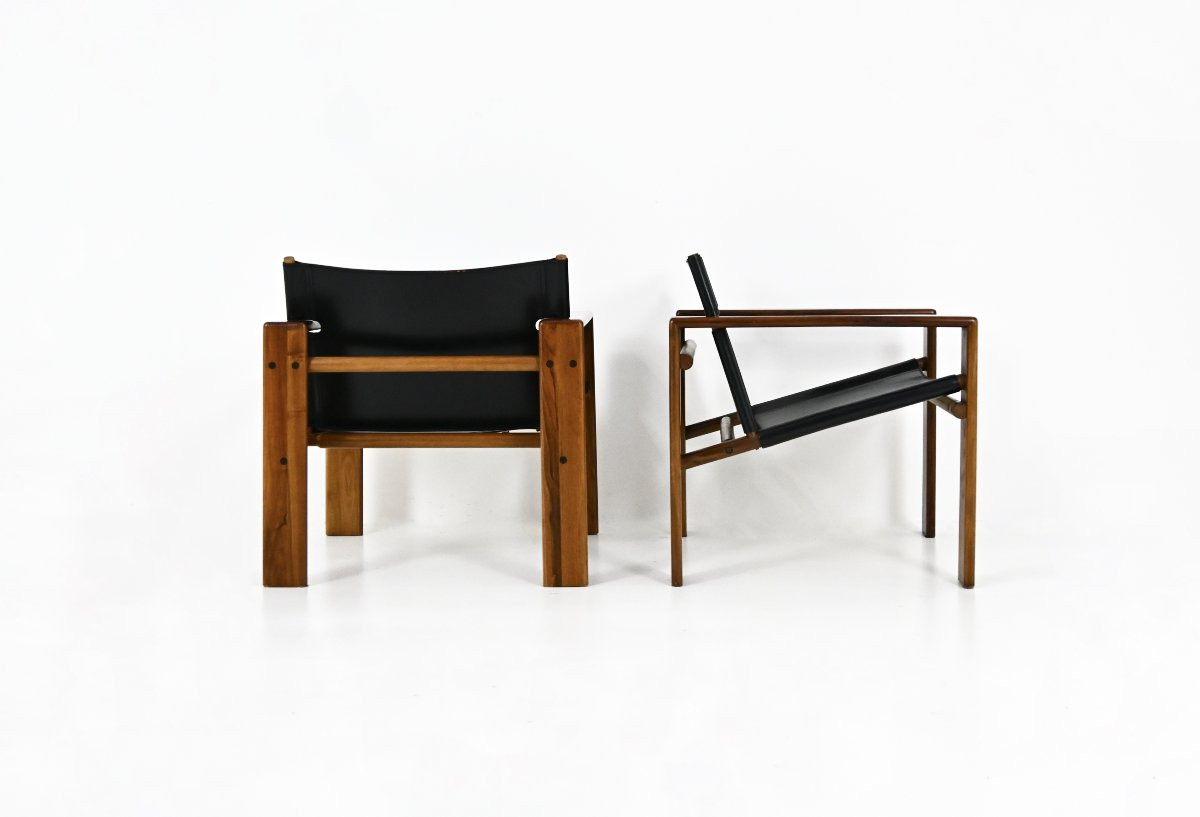 Fauteuils « Laser » par Tarcisio Colzani pour Mobil Girgi, 1970s-photo-4