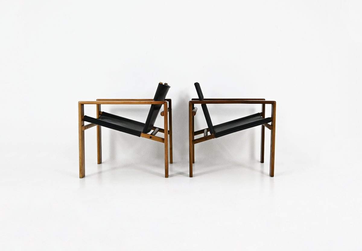 Fauteuils « Laser » par Tarcisio Colzani pour Mobil Girgi, 1970s-photo-3