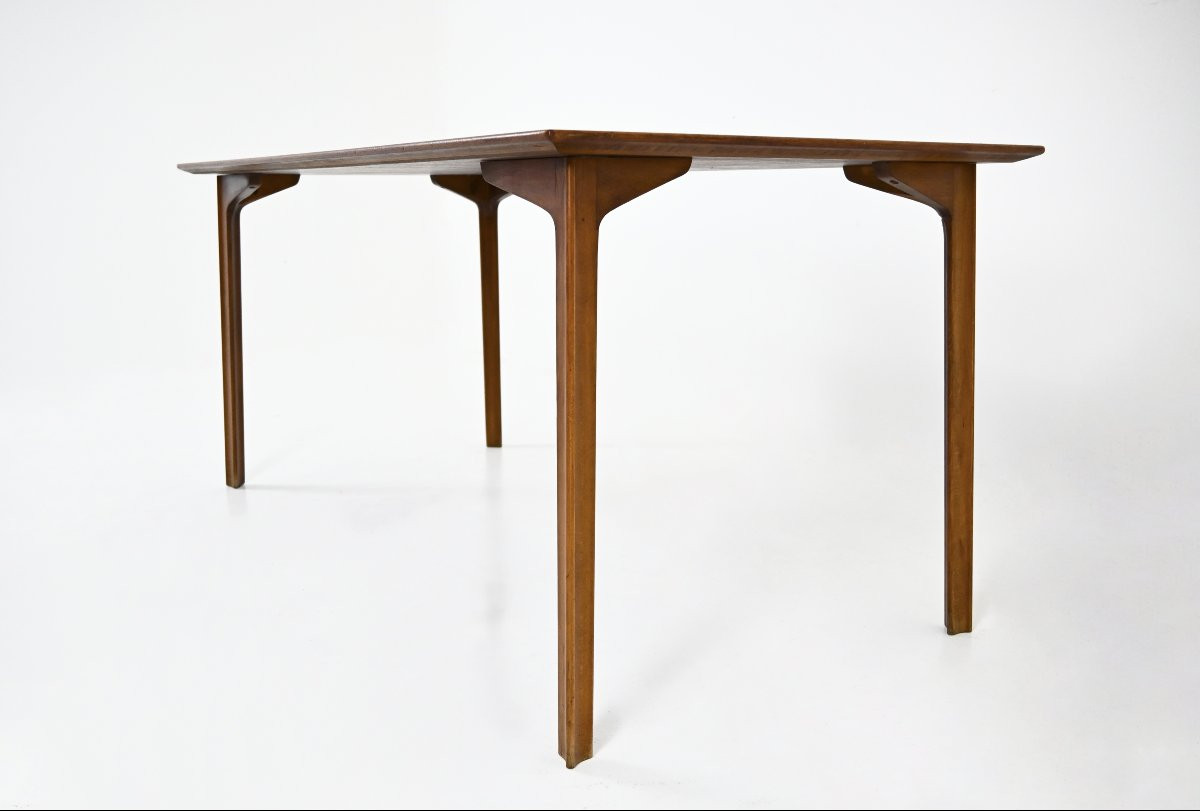Dining Room Set By Arne Jacobsen For Fritz Hansen, 1950s-photo-6
