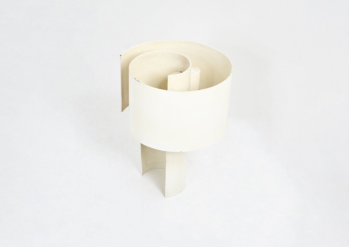 Lampe « Spirale » par Ingrid Hsalmarson pour New Lamp, années 1970-photo-2