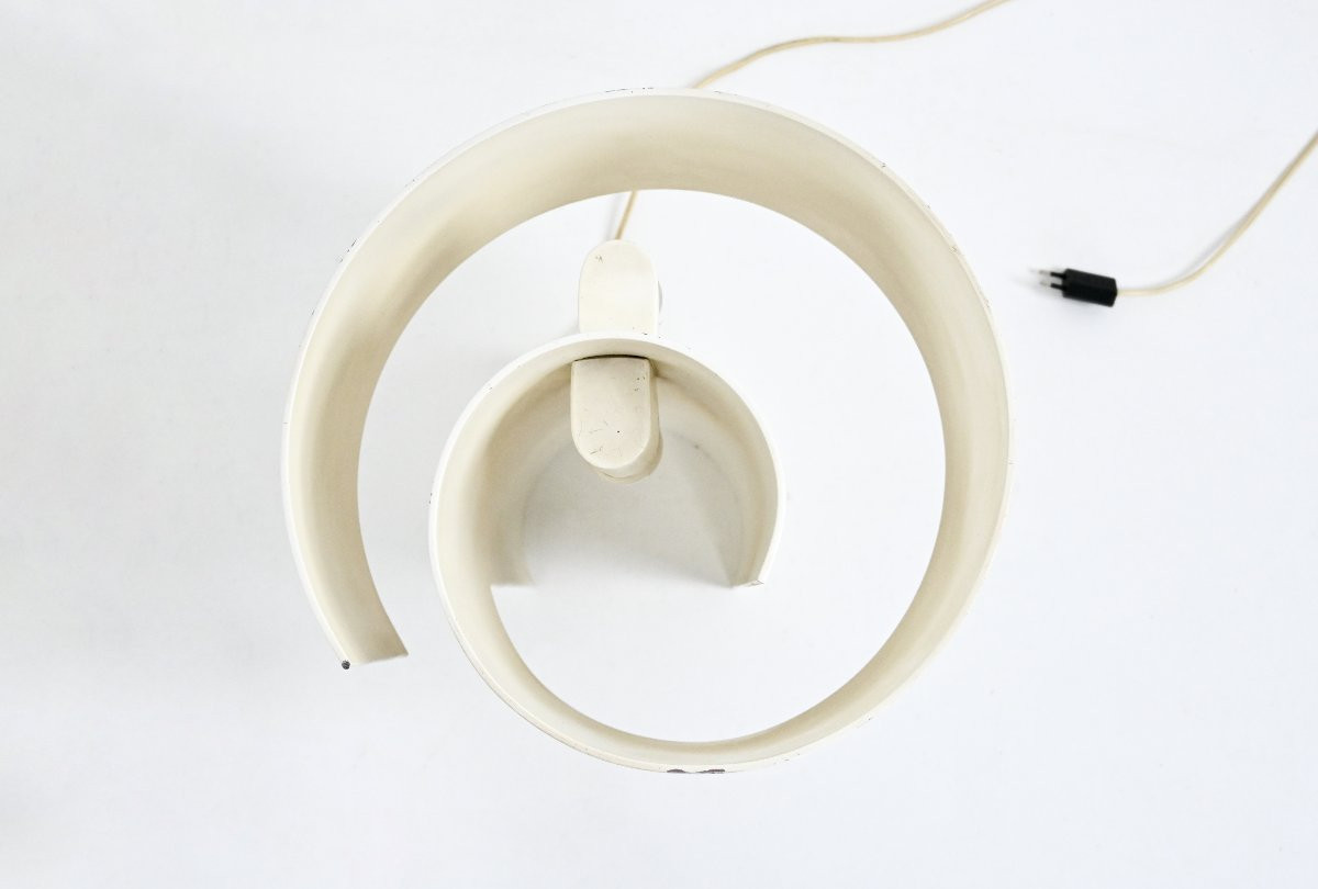 Lampe « Spirale » par Ingrid Hsalmarson pour New Lamp, années 1970-photo-4