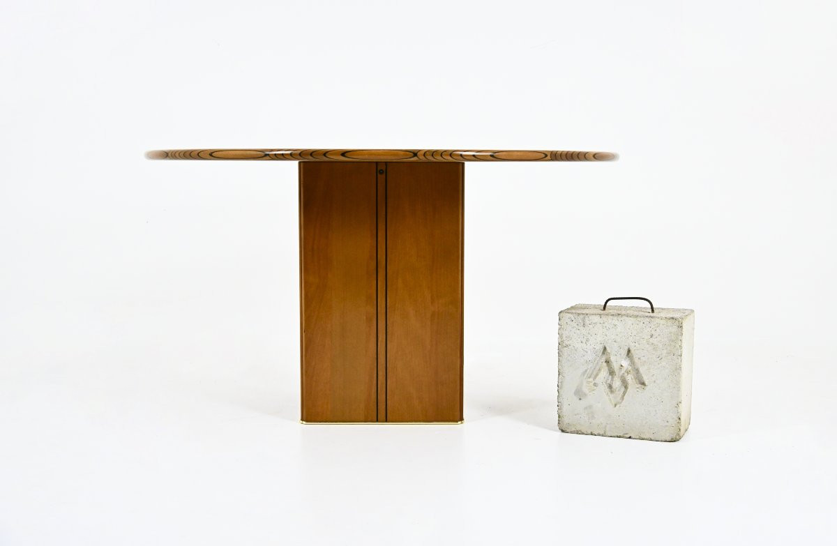 Table ronde Africa par Afra & Tobia Scarpa pour Maxalto, 1975-photo-3