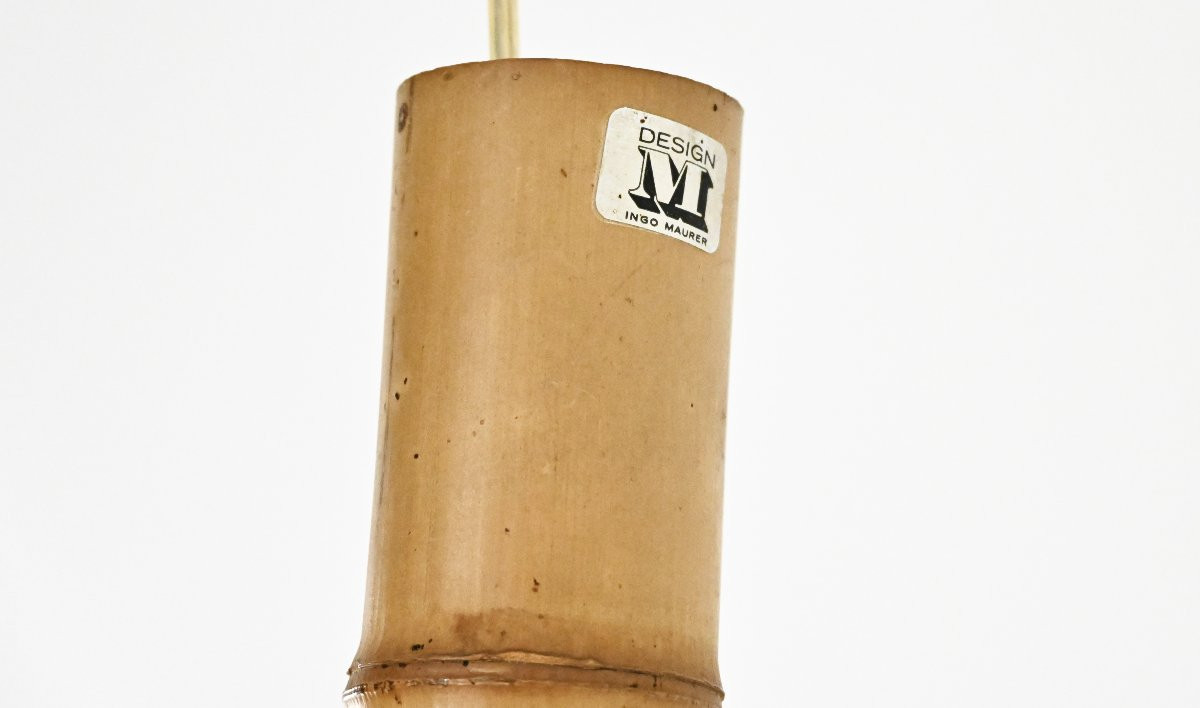 Suspension « Shichi » Uchiwa par Ingo Maurer pour Design M, années 1970  -photo-6