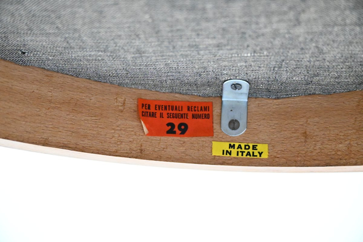 Ensemble de salle à manger avec 4 chaises et 1 table par Willy Rizzo pour Mario Sabot, 1970s-photo-7