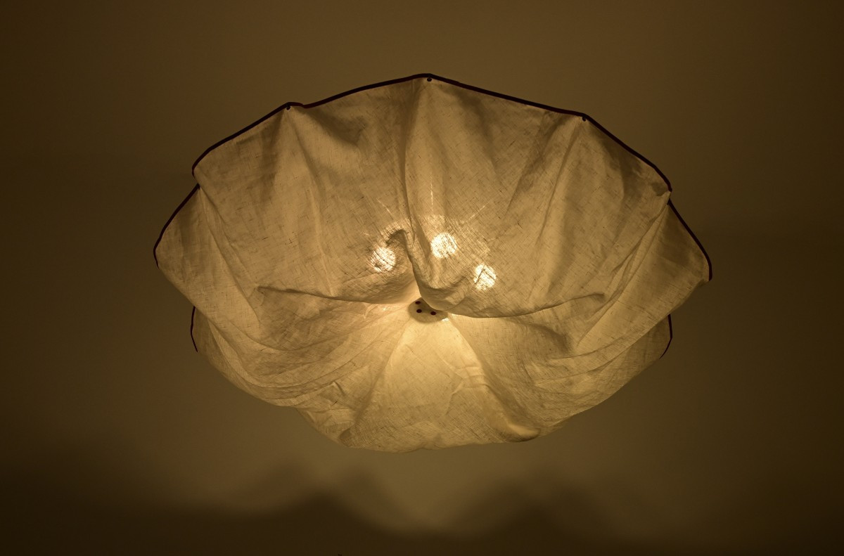 Plafonnier « Celestia » par Tobia Scarpa pour Flos, années 1980