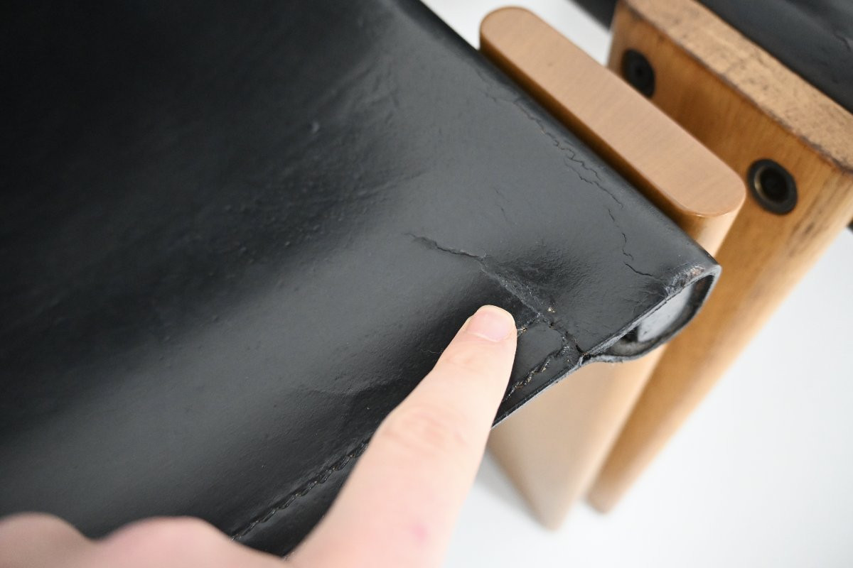 Chaises  Monk par Afra & Tobia Scarpa pour Molteni, années 1970, ensemble de 6-photo-7