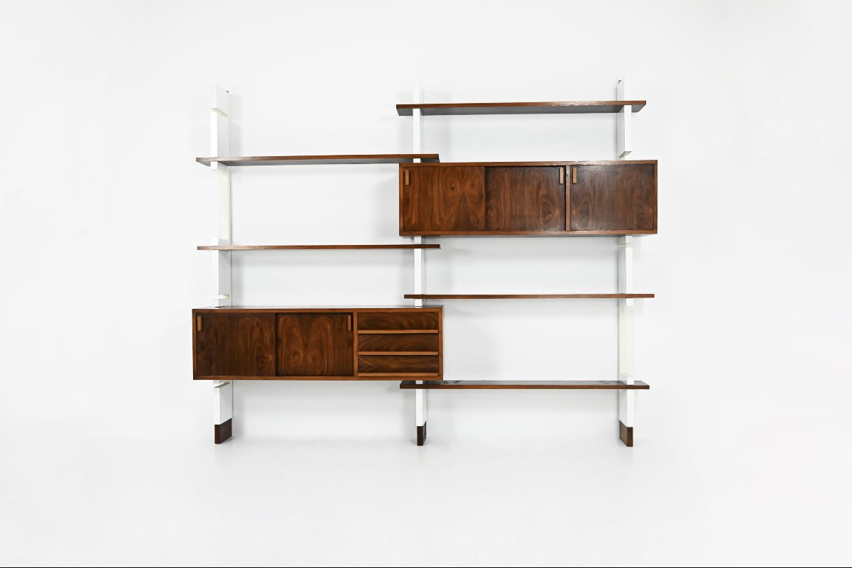 Italian Wall Unit, 1960s-photo-3