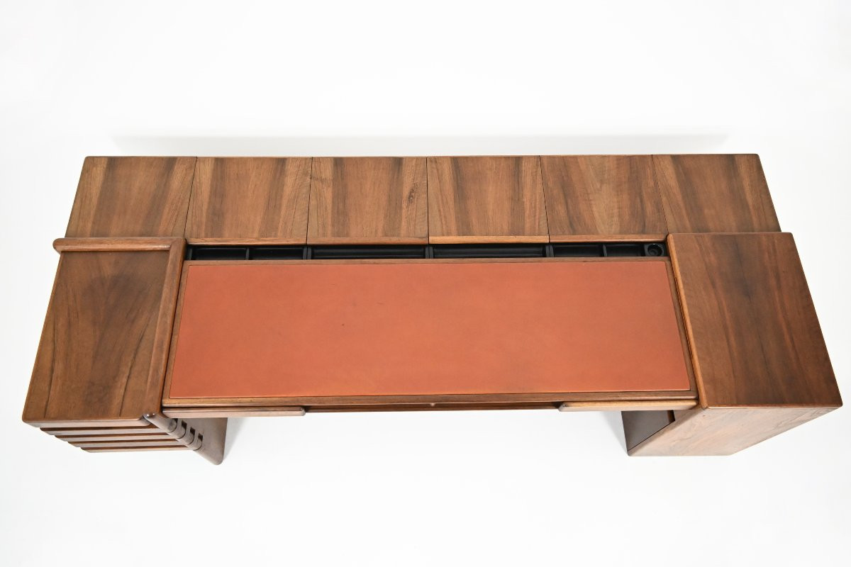 Bureau de Fabio Lenci pour Bernini 1970s-photo-3