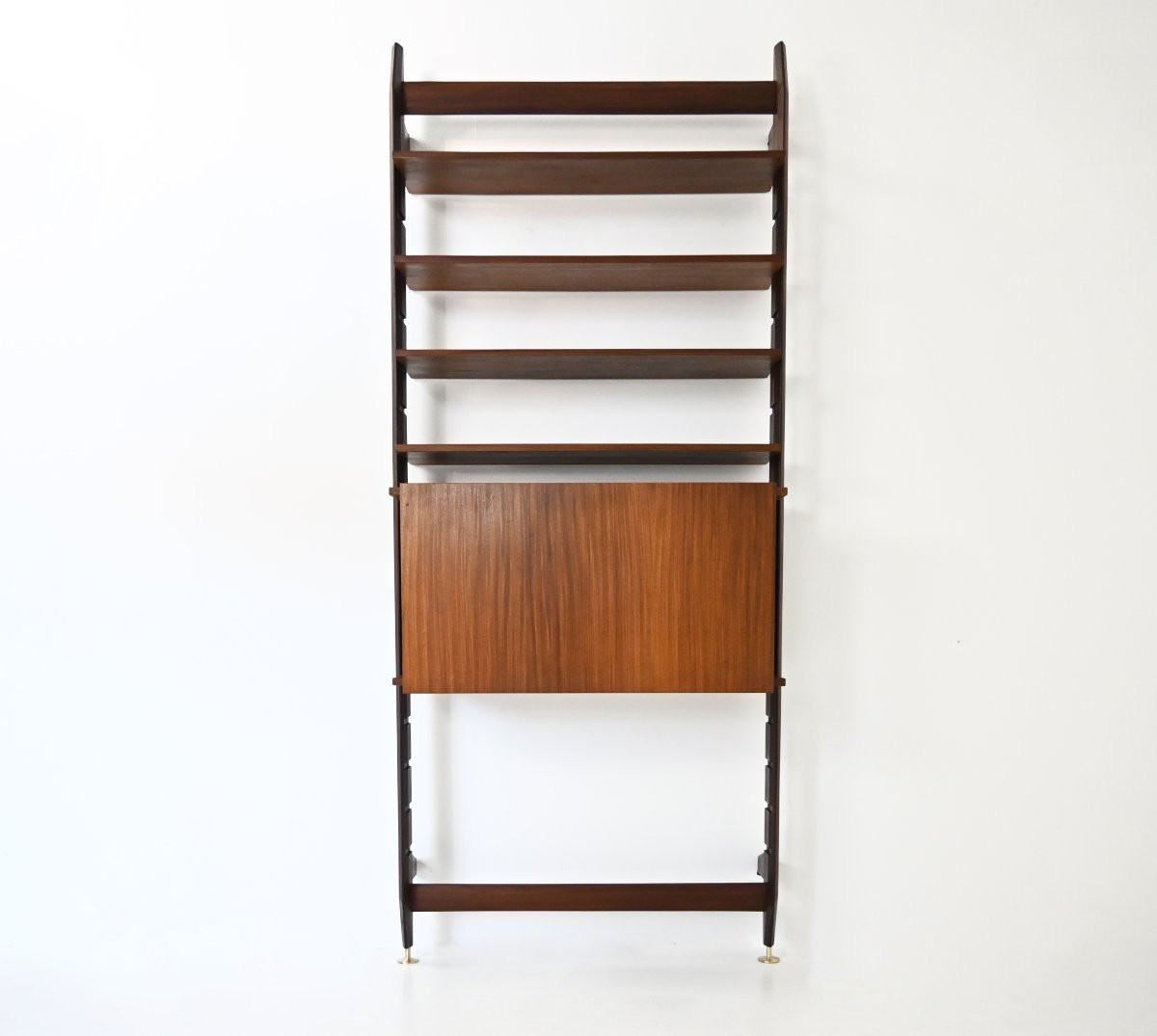 Bibliothèque murale italienne, années 1960-photo-3