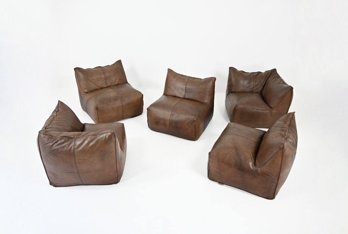 Modular Sofa "le Bambole" By Mario Bellini For B&b Italia, 1970s-photo-4