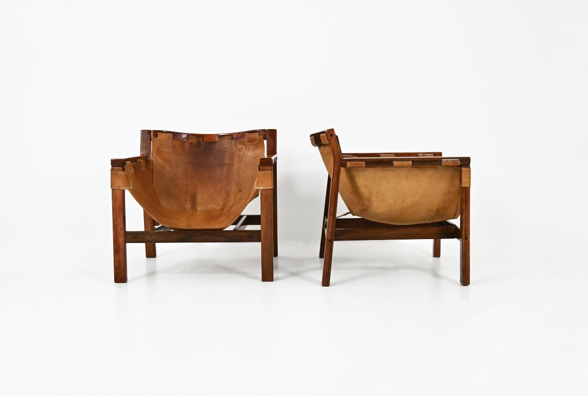 Fauteuils Safari par Carlo Hauner pour Forma, années 1970, lot de 2-photo-2