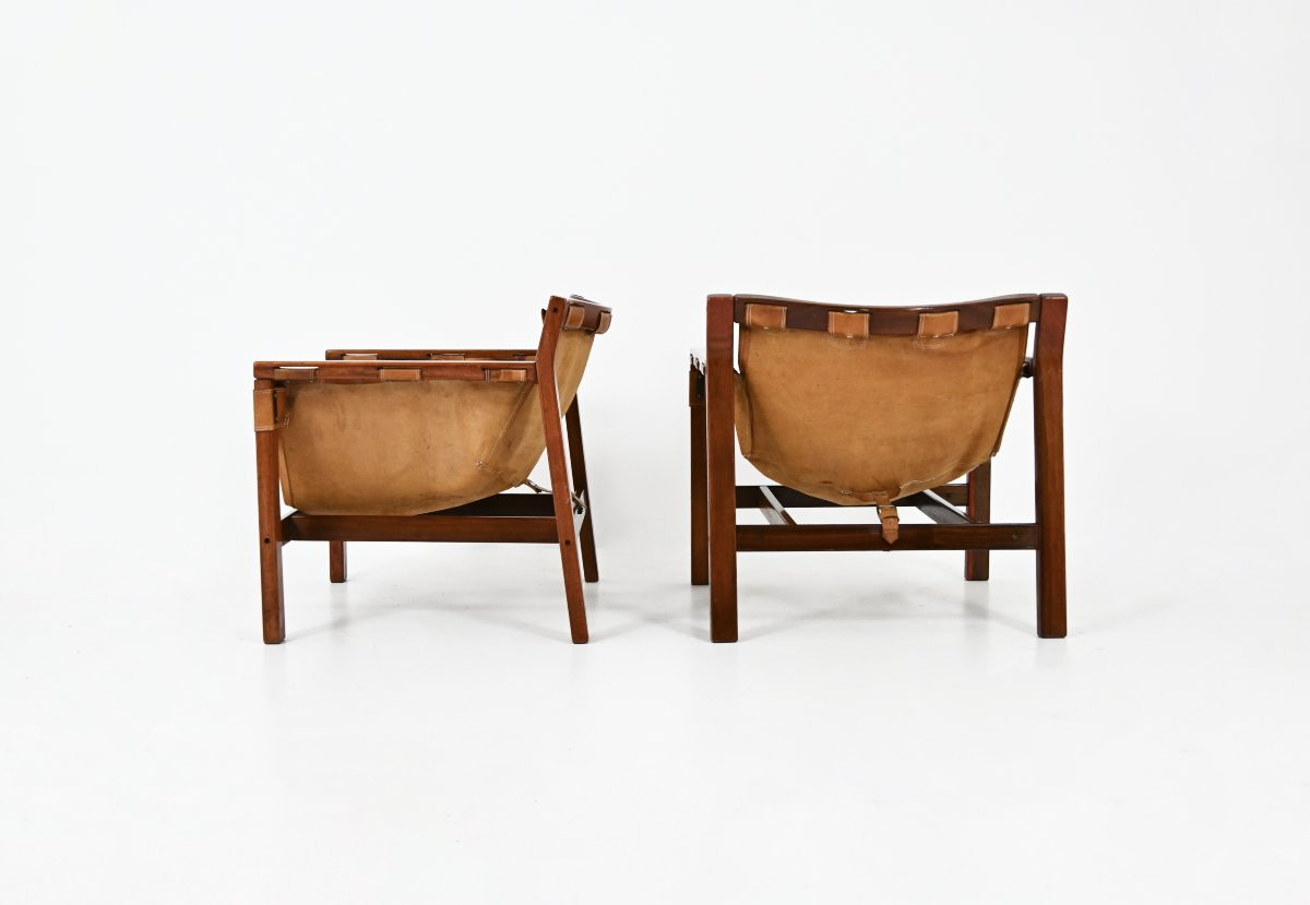 Fauteuils Safari par Carlo Hauner pour Forma, années 1970, lot de 2-photo-3