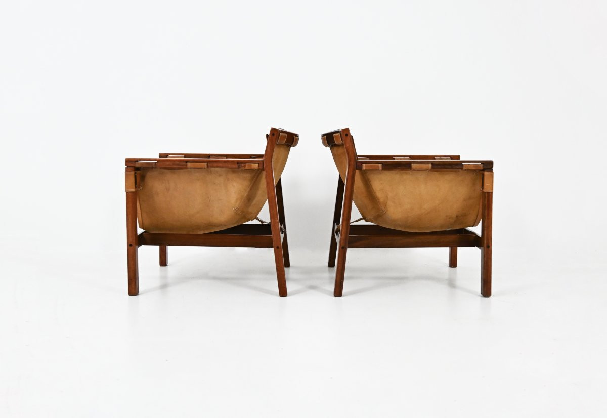 Fauteuils Safari par Carlo Hauner pour Forma, années 1970, lot de 2-photo-3