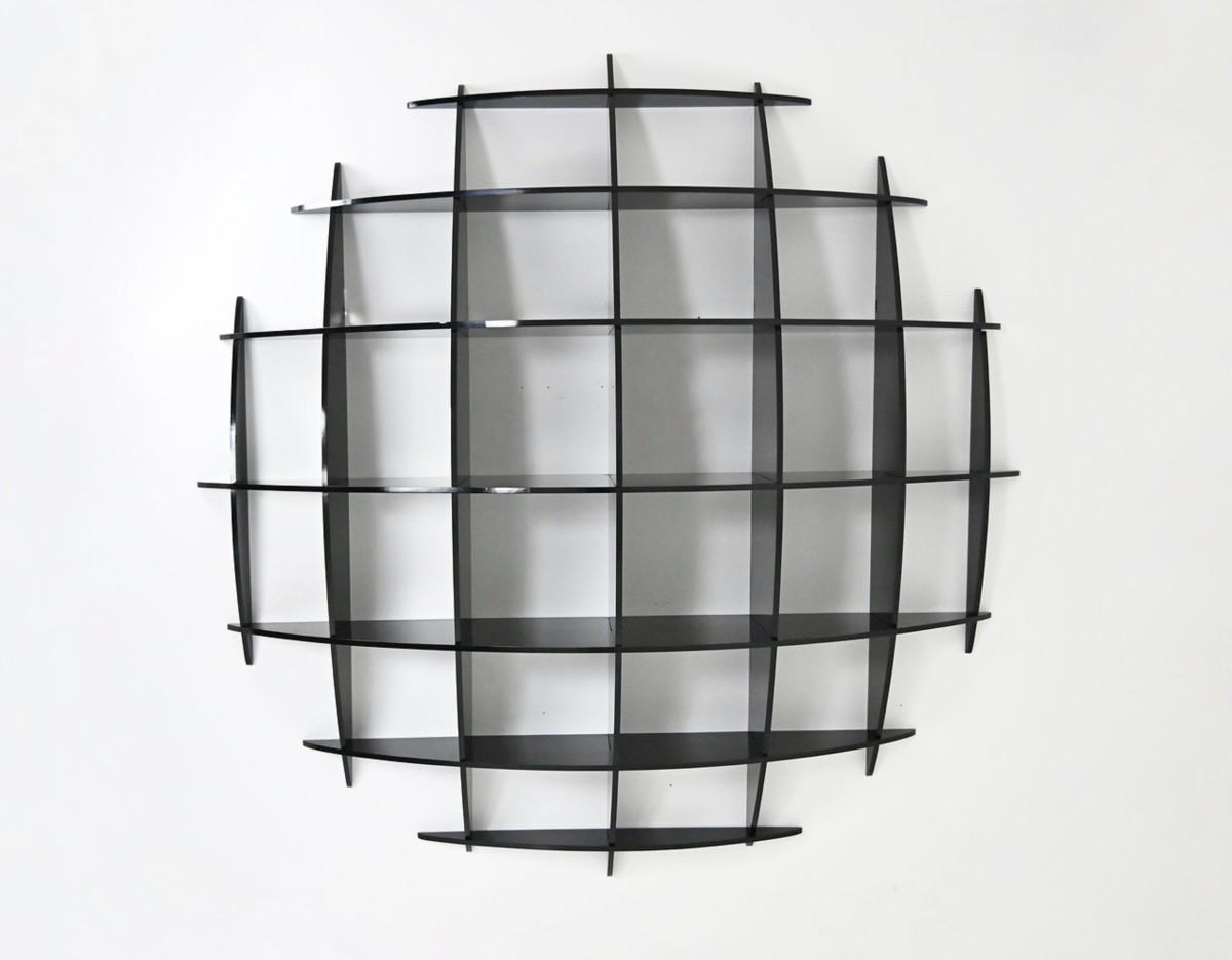 Bibliothèque murale Tyco par Manfredo Massironi pour Nikol International, années 1970