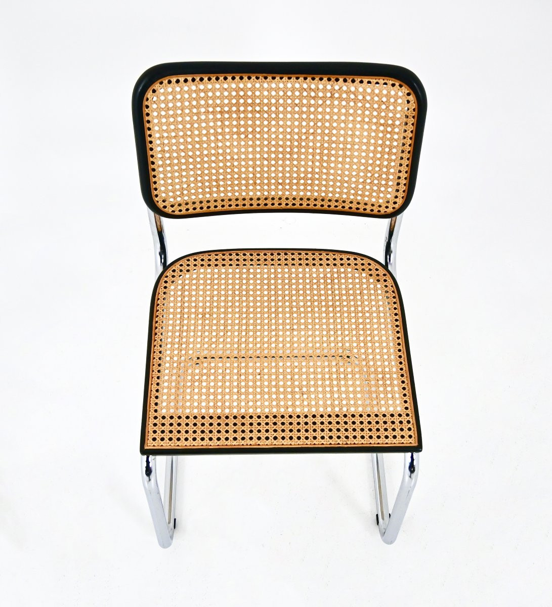 Ensemble de 6 Chaises de salle à manger Style B32 par Marcel Breuer-photo-4