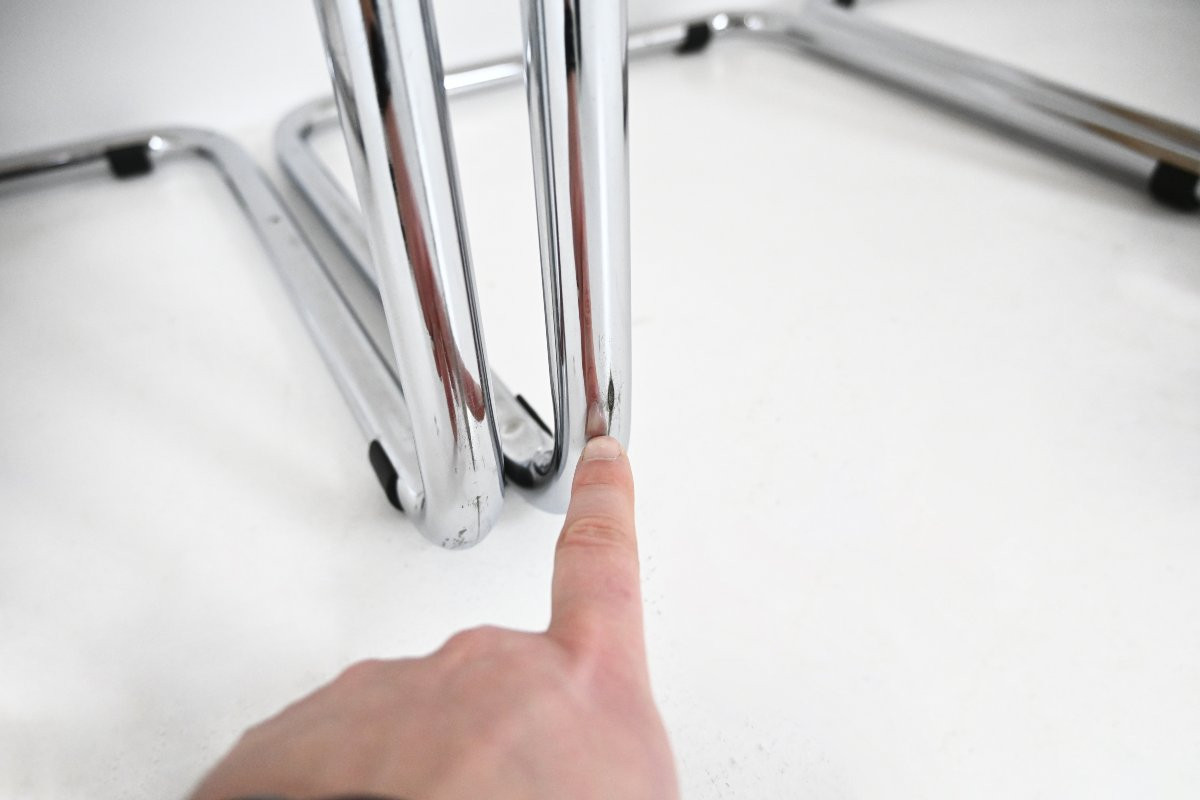 Set Of 6 Style B32 Dining Chairs By Marcel Breuer-photo-6