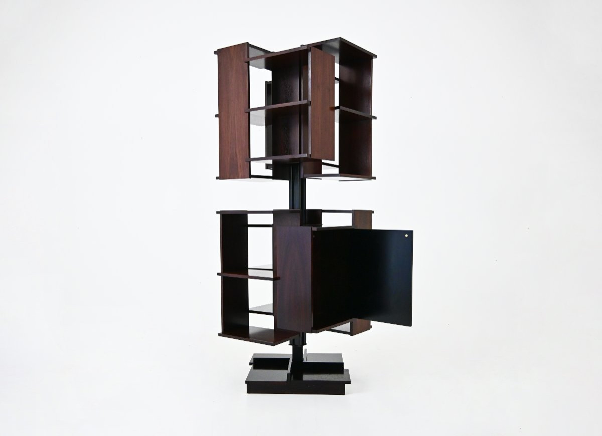 Bibliothèque « Centro » par Claudio Salocchi pour Sormani, années 1960-photo-2