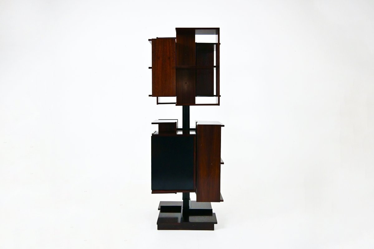 Bibliothèque « Centro » par Claudio Salocchi pour Sormani, années 1960-photo-3