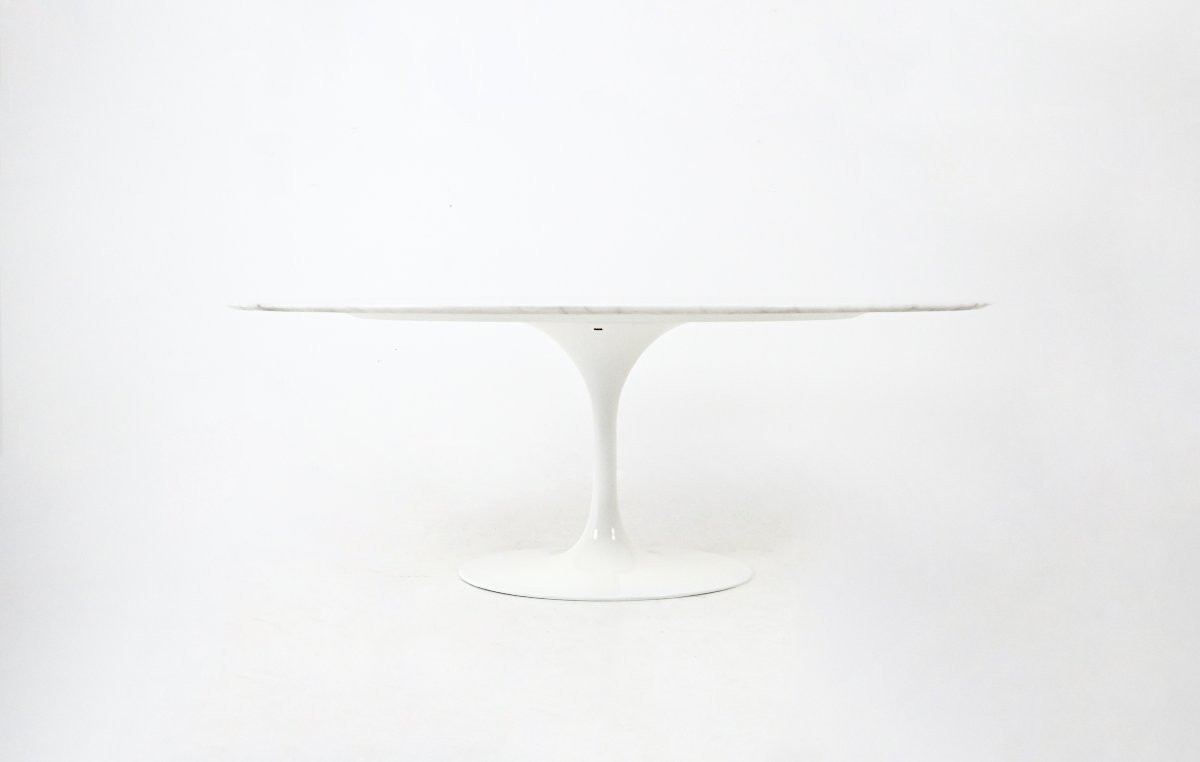 Table à manger ovale par Eero Saarinen pour Knoll International, années 1960-photo-2