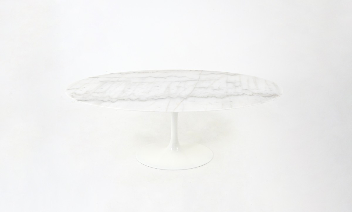 Table à manger ovale par Eero Saarinen pour Knoll International, années 1960