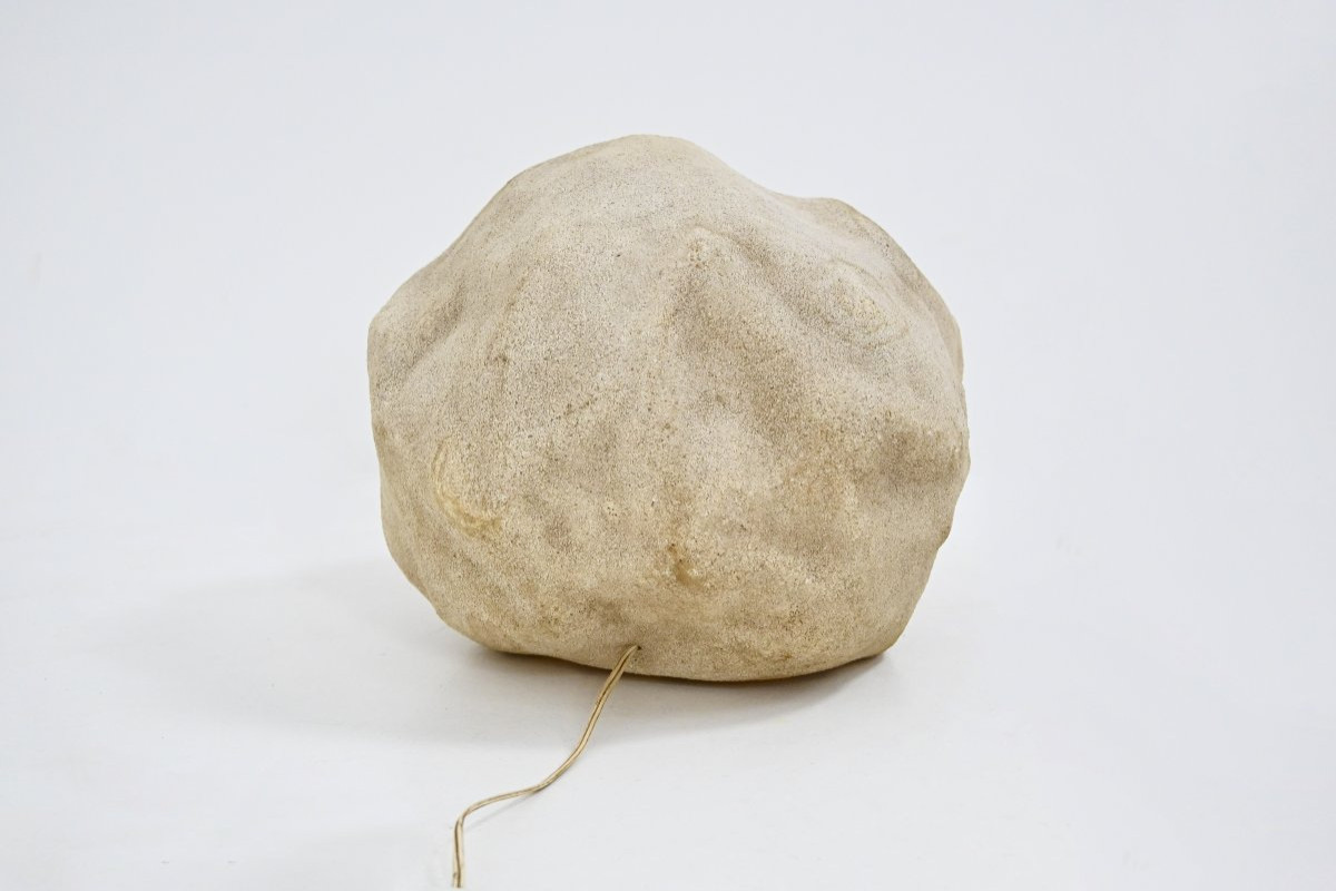 Lampe « Dora » en pierre, créée par André Cazenave pour Atelier A, années 1970-photo-5