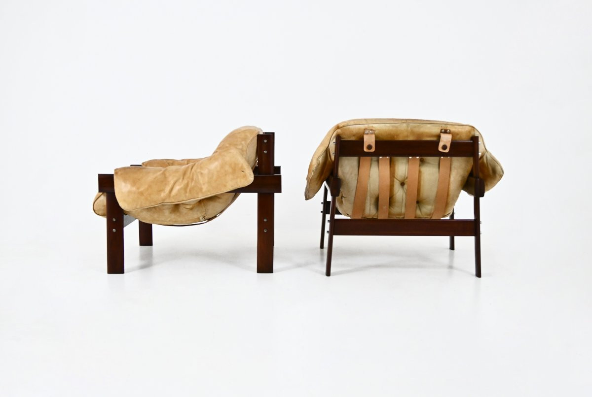 Fauteuils « MP-41 » de Percival Lafer pour Lafer MP, années 1970, set de 2-photo-4