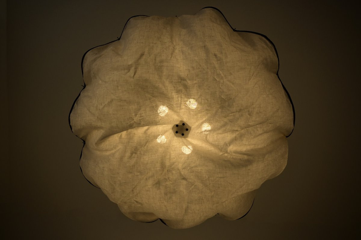 "celestia" Ceiling Light By Tobia Scarpa For Flos, 1980s-photo-3