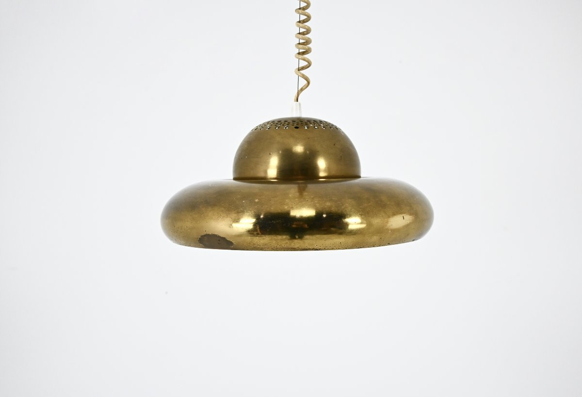 Paire de suspensions « Fior di Loto » par Afra & Tobia Scarpa pour Flos, années 1960-photo-1