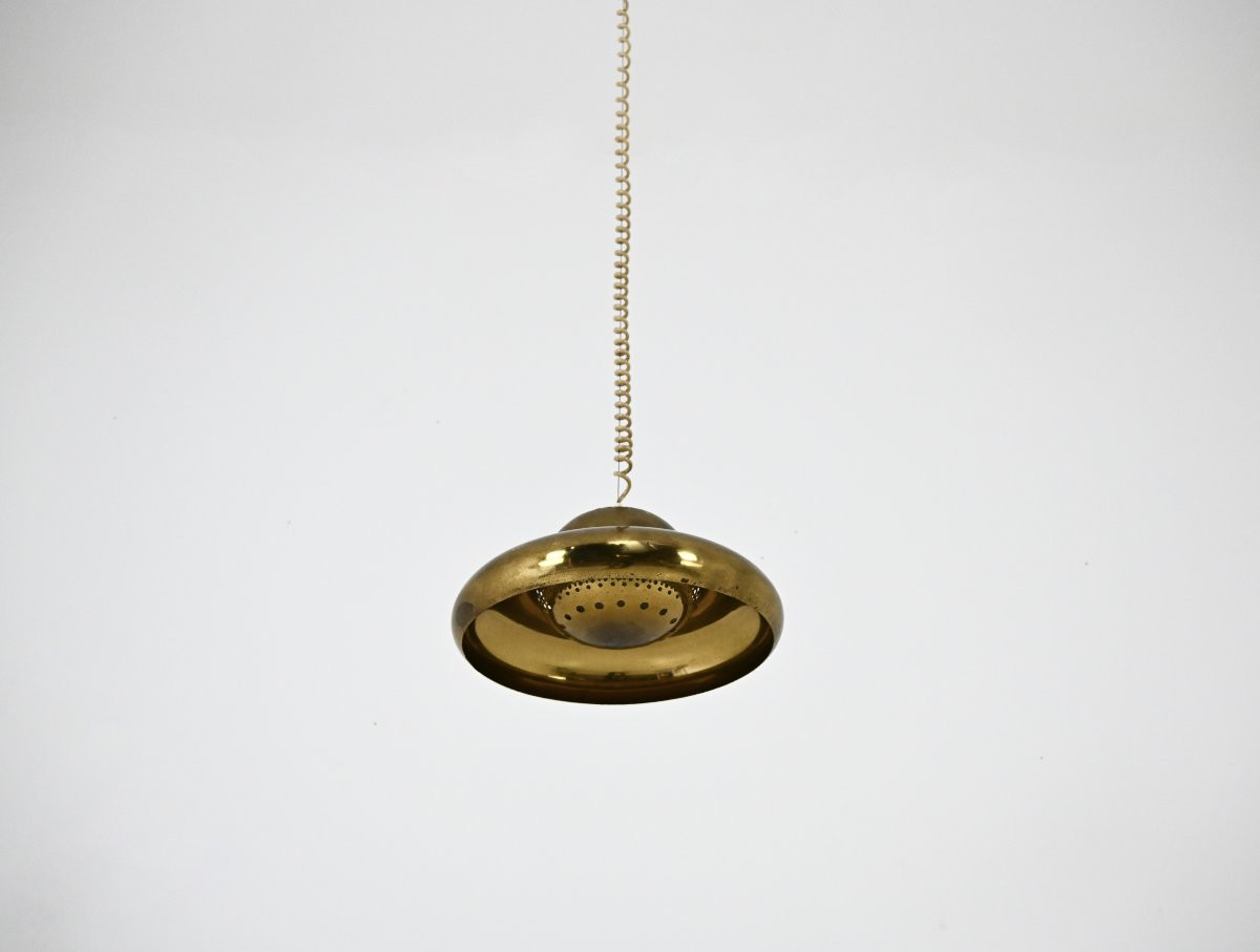 Paire de suspensions « Fior di Loto » par Afra & Tobia Scarpa pour Flos, années 1960-photo-3