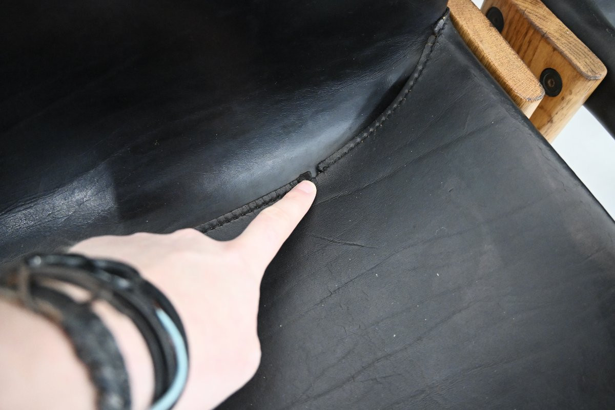 Ensemble de 4 Chaises de salle à manger Monk par Afra & Tobia Scarpa pour Molteni, années 1970-photo-5