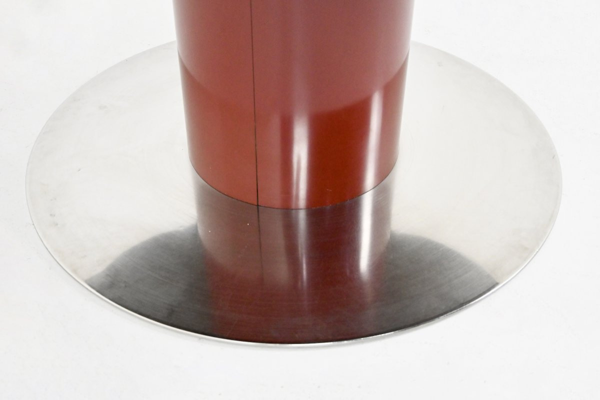 Table à manger de Willy Rizzo pour Mario Sabot, années 1970-photo-2