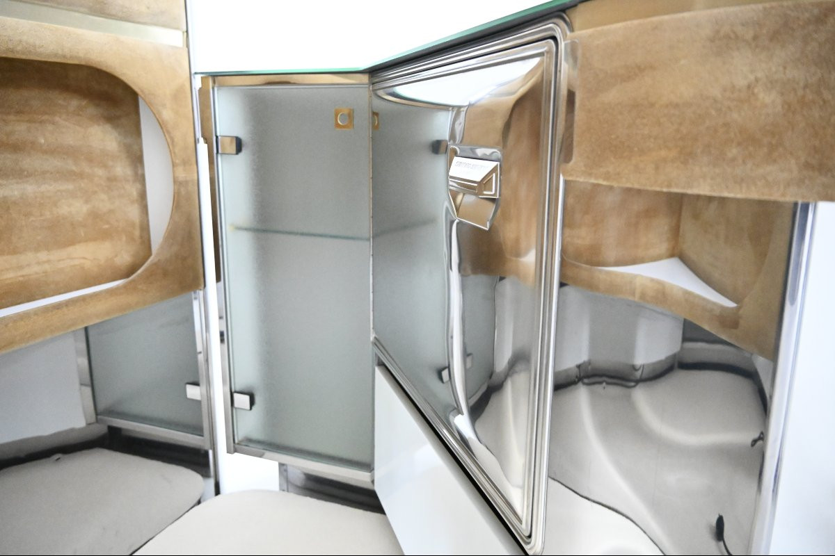 Bar Set Attributed To Willy Rizzo, 1970s-photo-3