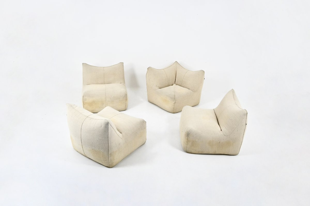 Canapé modulable « Le Bambole » de Mario Bellini pour B&B Italia, années 1970-photo-4
