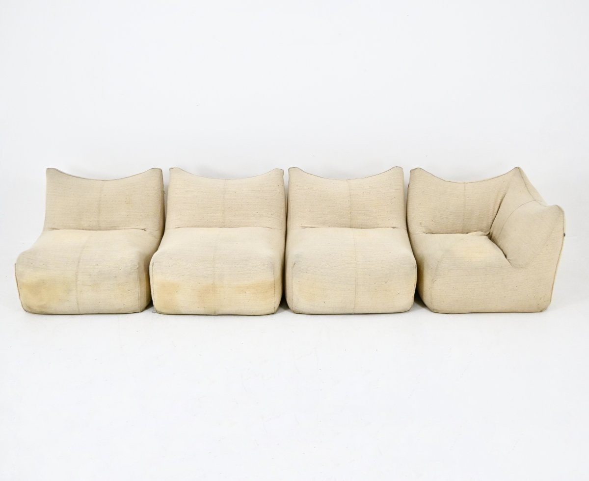 Canapé modulable « Le Bambole » de Mario Bellini pour B&B Italia, années 1970-photo-5