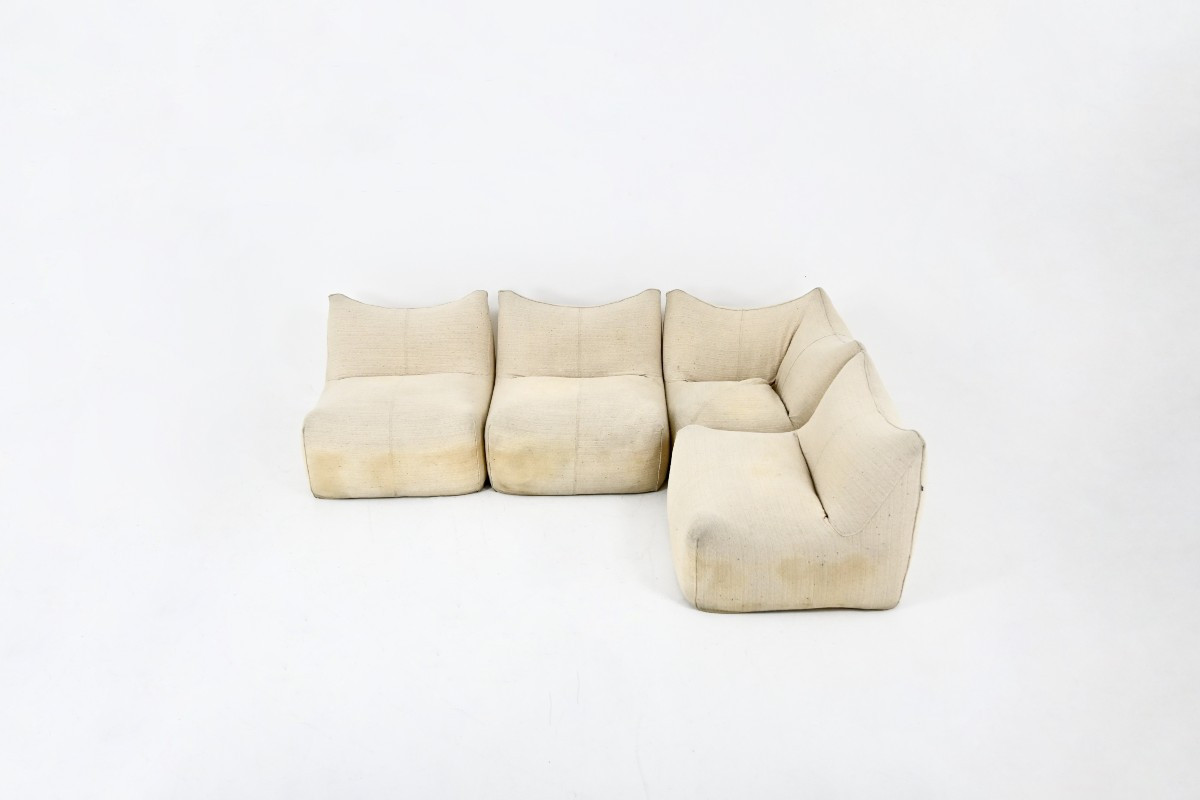 Canapé modulable « Le Bambole » de Mario Bellini pour B&B Italia, années 1970