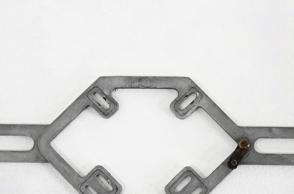 Applique « Foglio » blanche, par Tobia & Afra Scarpa pour Flos, années 1960-photo-6