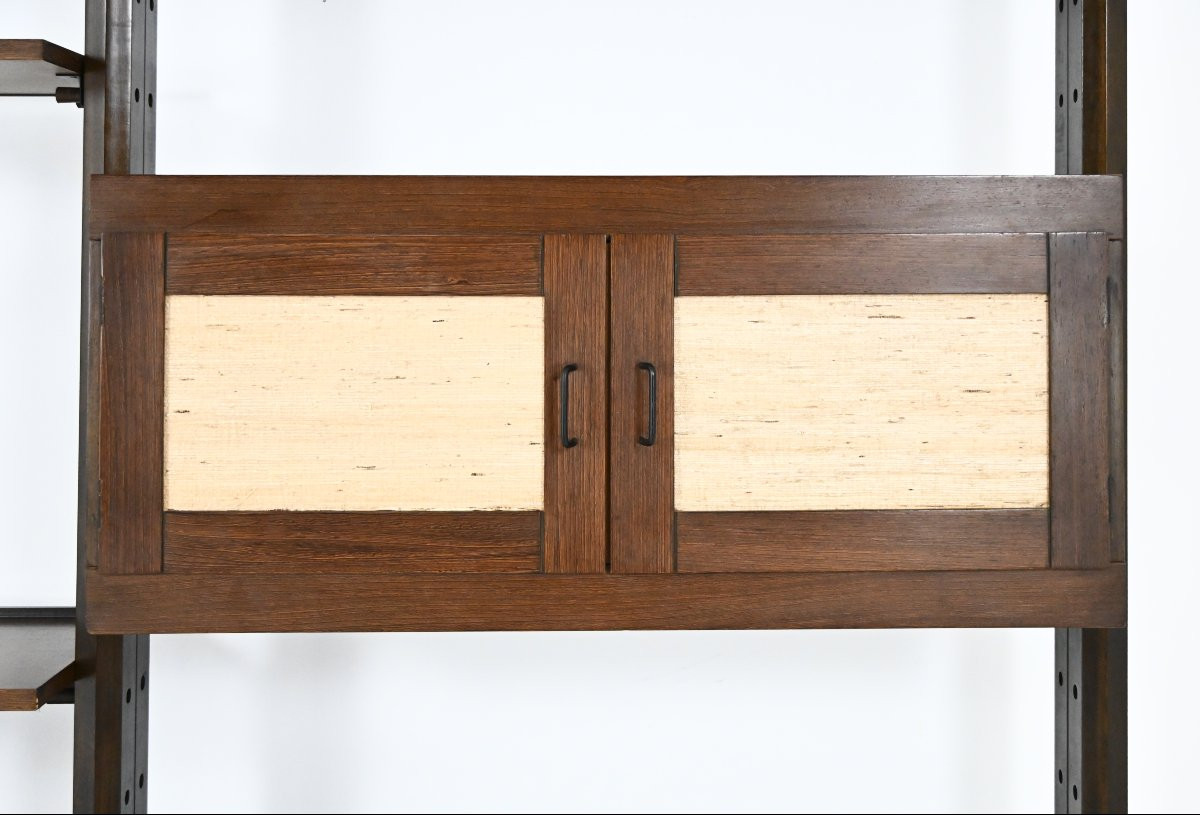 Bibliothèque de Leonardo Fiori pour Isa Bergamo, années 1960-photo-3