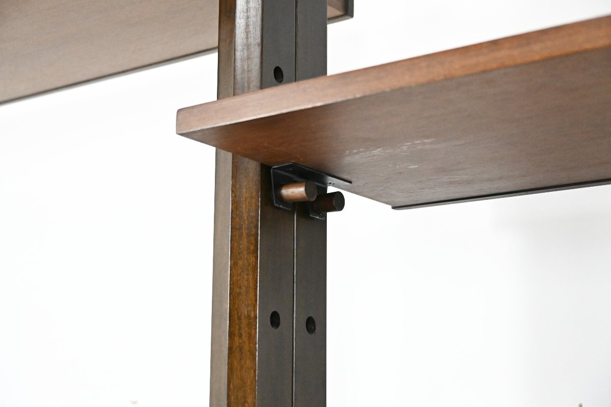 Bibliothèque de Leonardo Fiori pour Isa Bergamo, années 1960-photo-5