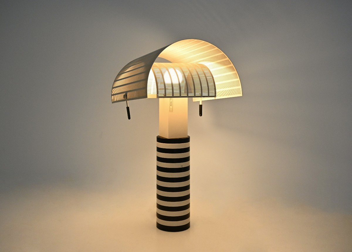 Lampe de table Shogun par Mario Botta pour Artemide, 1986